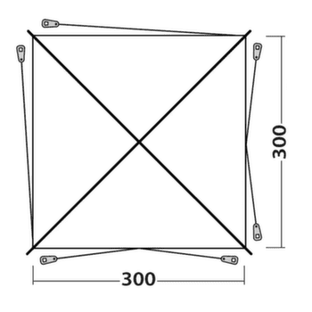 Adăpost Outwell Fastlane 300 Shelter