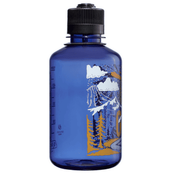 Sticlă Nalgene Narrow-Mouth 500 mL Sustain Denim Go Forth