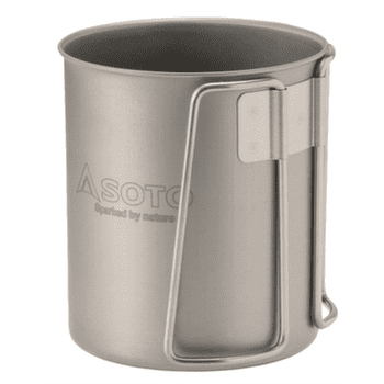 Cană Soto Ultralight Titanium Mug 450 ml