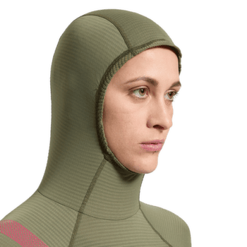 Hanorac La Sportiva FLASH MICRO-FLEECE Women Redwood/Chalk