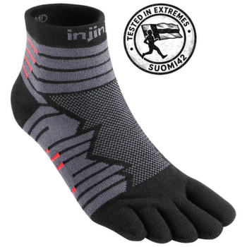 Șosete Injinji Run Ultra Run Mini Coolmax ONYX