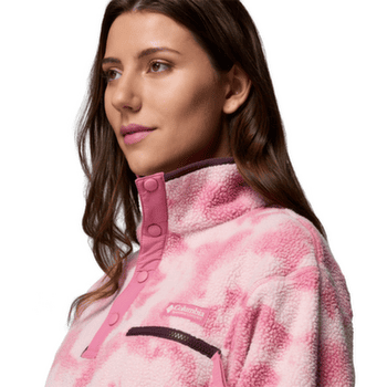 Hanorac Columbia Helvetia™ II Printed Cropped Half Snap Women Rosette, Sprayflower 661