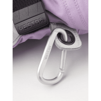 Mănuși Hestra Heli Ski Women Grey/Offwhite