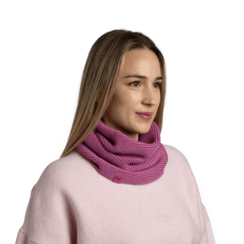 Bandă pentru gât Buff KNITTED NECKWARMER MERIX NIGHT BLUE