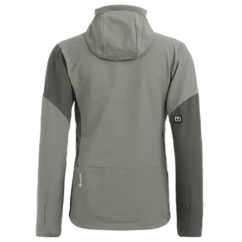 Jachetă Ortovox ORTLER SOFTSHELL PLUS JACKET WOMEN 63101 Green Sage