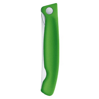 Cuțit Victorinox Swiss Classic Foldable Paring knife, wavy Green