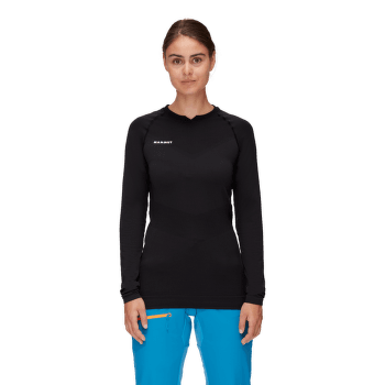 Tricou cu mânecă lungă Mammut Trift Longsleeve Women black 0001