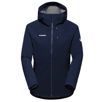 Jachetă Mammut Ultimate Comfort SO Hooded Jacket Women marine 5118