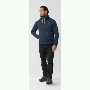 Hanorac Fjällräven Ovik Fleece Hoodie Men Dark Grey 030
