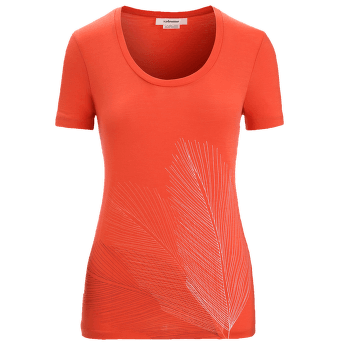 Tricou cu mânecă scurtă Icebreaker Tech Lite II SS Scoop Tee Plume Women VIBRANT EARTH