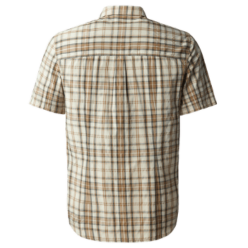 Cămașă cu mânecă scurtă The North Face S/S Pine Knot Shirt Men Khaki Stone Plaid