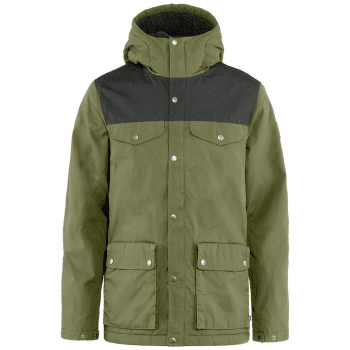 Jachetă Fjällräven Greenland Winter Jacket Men Green-Dark Grey