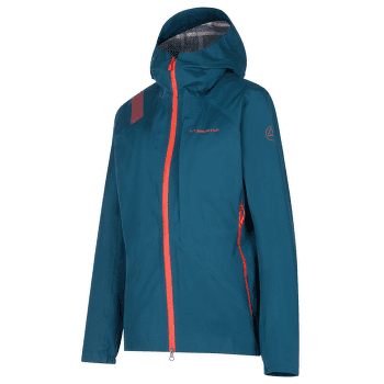 Jachetă La Sportiva CRIZZLE EVO SHELL™ Jacket Women Storm Blue/Cherry Tomato