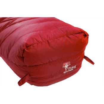 Sac de dormit Grüezi bag Biopod Down Hybrid Ice Alpine Cherry