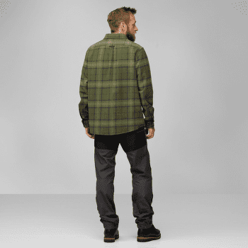 Cămașă cu mânecă lungă Fjällräven Övik Twill Shirt Men Dark Navy-Chestnut
