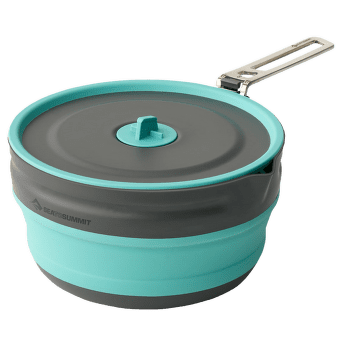 Oală Sea to Summit Frontier UL Collapsible Pouring Pot - 2.2L Aqua Sea Blue