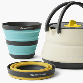 Fierbător Sea to Summit Frontier UL Collapsible Kettle Cook Set - [2P] [3 Piece]