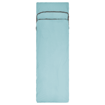 Inserție pentru sac de dormit Sea to Summit Comfort Blend Sleeping Bag Liner - Rectangular w/ Pillow Sleeve Aqua Sea Blue