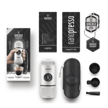 Aparat de cafea Wacaco Nanopresso + case chill White
