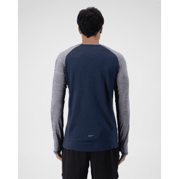 Tricou cu mânecă lungă Mons Royale Temple Merino Air-Con LS Men Black