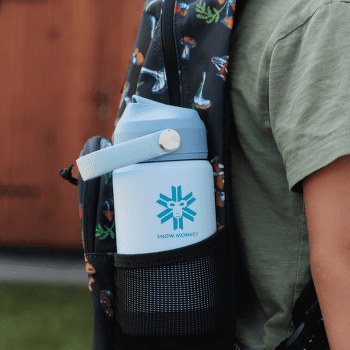 Sticlă Snow Monkey KIDS 350 ml Light Pink