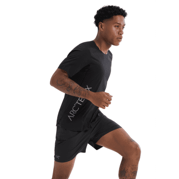 Tricou cu mânecă scurtă Arcteryx Norvan Downword Logo SS Men Arctic Silk