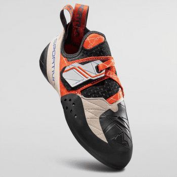 Cățărători La Sportiva Solution Women White/Lily Orange_W00O03