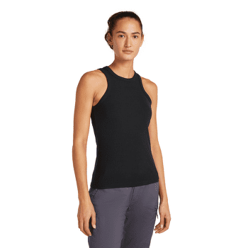 Maiou Icebreaker Merino Blend Rib Lotus Tank Women TIDAL TEAL