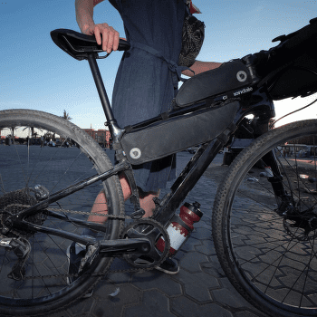 Satchel Fjällräven Hoja Frame Bag L Black