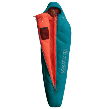 Sac de dormit Mammut Women's Perform Down Bag -10C petrol 5465