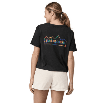 Tricou cu mânecă scurtă Patagonia Unity Fitz Easy Cut Responsibili-Tee Women White