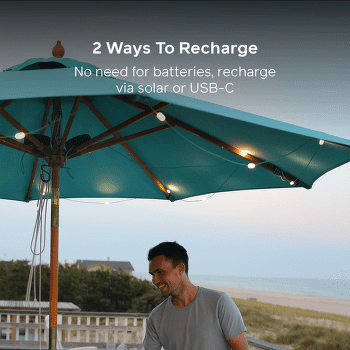 Lanterna BioLite Solar String 18’ Warm White