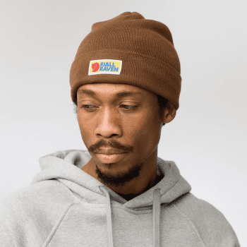 Căciuli Fjällräven Vardag Classic Beanie Terracotta Brown