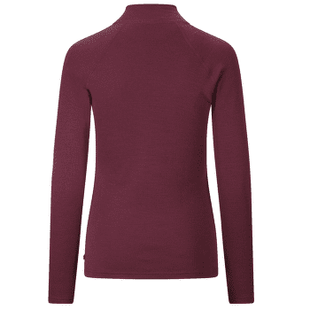 Tricou cu mânecă lungă Aclima WarmWool Mock Neck Shirt Women Fig
