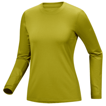 Tricou cu mânecă lungă Arcteryx Taema Thermal Crew LS Women Olive Moss Heather
