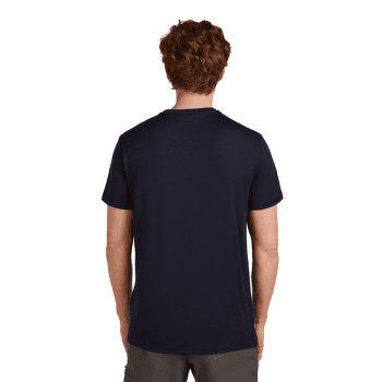 Tricou cu mânecă scurtă Icebreaker Merino 150 Tech Lite SS Tee Mountain Pulse Men Midnight Navy