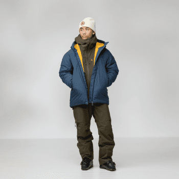 Jachetă Fjällräven Bergtagen 130 Insulation Jacket Men Mountain Blue-Mustard Yellow