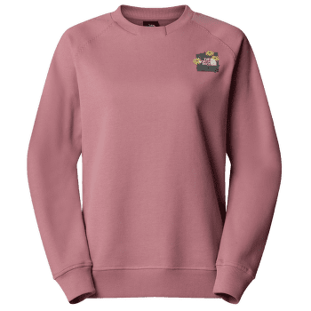 Hanorac The North Face CONNECT RELAXED CREW SWEATSHIRT-GRAPHI Women NOSTALGIA ROSE