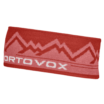 Bandă pentru cap Ortovox PEAK HEADBAND 23501 sunset orange