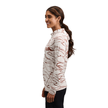 Hanorac Black Diamond LS Alpenglow Hoody Women Relief-Meadow Rose-Fig