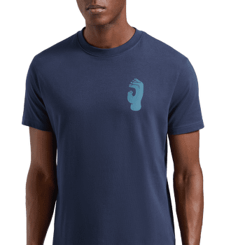 Tricou cu mânecă scurtă La Sportiva CRIMP Men Chalk/Night Sky