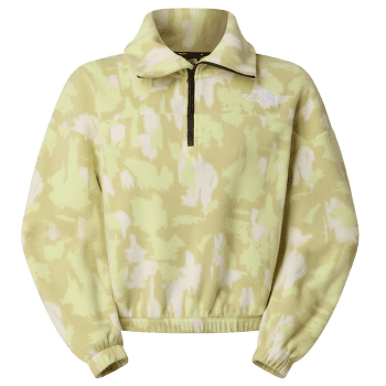 Hanorac The North Face MOUNTAIN ATHLETICS FLEECE 1/4 ZIP-PRIN Women MKO LEMON MIST PAINTED MOUNTAINS PRINT