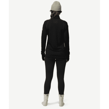 Tricou cu mânecă lungă Devold Expedition Zip Neck Woman 950 BLACK