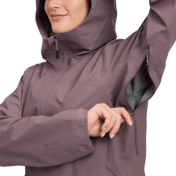 Jachetă Black Diamond Strataline Stretch Shell Women Dark Mauve