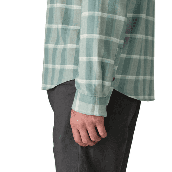 Cămașă cu mânecă lungă Patagonia Long-Sleeved Cotton in Conversion Lightweight Men Marine Layer: Blue Sage