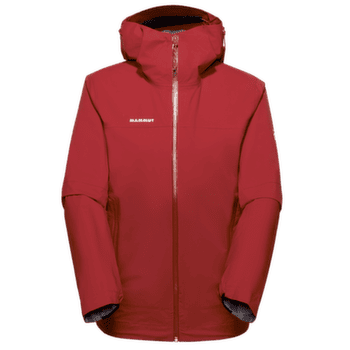 Jachetă Mammut DUCAN HS HOODED JACKET WOMEN 3818 dark mammut red