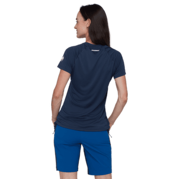 Tricou cu mânecă scurtă Mammut MAMMUT DUCAN FL T-SHIRT WOMEN marine 5118