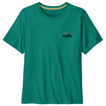 Tricou cu mânecă scurtă Patagonia ‘73 Skyline T-Shirt Men Gem Green