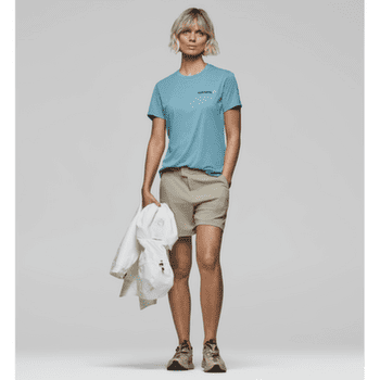 Tricou cu mânecă scurtă Norrona femund tech T-Shirt Women Aqua Haze