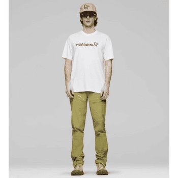 Tricou cu mânecă scurtă Norrona /29 cotton Norrona viking T-Shirt Men Golden Lime